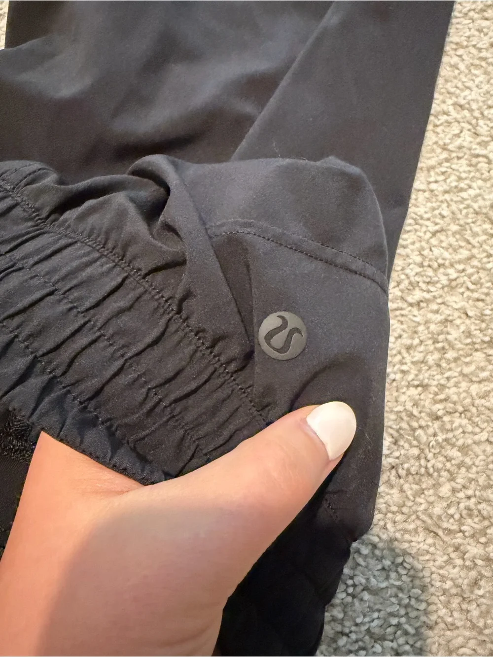 Lululemon Swift Mid-Rise Wide Leg Pants Black